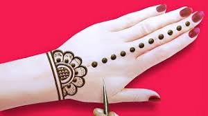1) front hand, and 2) back hand. Arabic Mehndi Design For Hand Simple Easy Mehndi Design Mehndidesigns Mehendi Beginners Mehendi