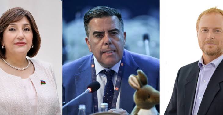 Ms. Sahiba Gafarova – Speaker of the Milli Majlis of Azerbaijan, Milton Dick – Speaker of the House of Representatives of Australia, Mr. Rojo Edwards Silva – Member of the Senate of Chile.