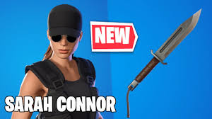 Like other special skins of the season, sarah connor's outfit comes with two variations: New Sarah Connor Skin Gameplay Resistance Leader Style Fortnite Future War Bundle Combos Youtube