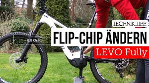 Flip Chip Tretlagerhohe Kinematic Specialized Levo Einfach Andern Youtube