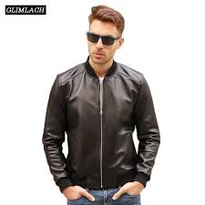 Plus Size 5xl Sheepskin Slim Aviation Genuine Leather Bomber Jacket Men Real Leather Flights Jacket Black Aviator Pilot Coats Buy At A Low Prices On Joom E Commerce Platform