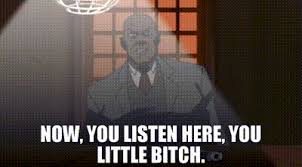 Now listen here you little gif. Yarn Now You Listen Here You Little Bitch The Boondocks 2005 S02e03 Thank You For Not Snitching Video Gifs By Quotes 98277d42 ç´—
