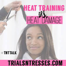Heat Trained Vs Heat Damaged Natural Hair Trialsntresses Heat Damaged Hair Heat Damaged Natural Hair Natural Hair Styles