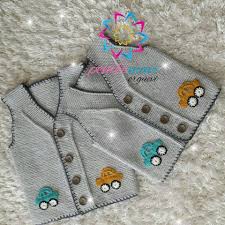 Vosvoslu Yeleklerimiz Yerlerine Ulasti Saglikla Kullanilmasi Dilegiyle Baby Knitting Patterns Knit Baby Dress Baby Boy Knitting Patterns