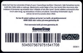 Gift Card Super Mario Pin Right Of Barcode Gamestop Denmark Nintendo Col Dk Game 003b
