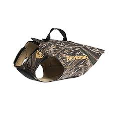 browning camo 3mm neoprene dog vest realtree max 5 size