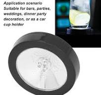 Amazon.com: Coasters Light for Drinks, USB Rechargeable ...