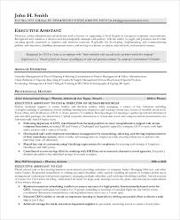 Free 9 Sample Administrative Assistant Resume Templates In Ms Word Pdf