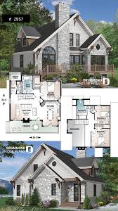 Discover The Plan 2957 The Touchstone Which Will Please You For Its 3 Bedrooms And For Its Cottage Chalet Cabin Styles Sims House Plans Cottage House Plans Craftsman House Plans