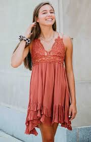 Free People One Adella Slip Coral Rose Dresses Fashion Free People Dress