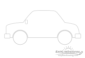 Well that's good news, because if there's one place you don't have to draw a straight line, it is in the practice of cartooning. How To Draw A Cartoon Car In 12 Steps Easylinedrawing