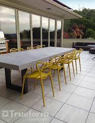 Concrete Tables Table Tops Concrete Outdoor Table Concrete Dining Table Contemporary Patio Furniture