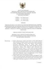 Contoh surat permohonan mutasi kerja.bekerja di lembaga atau perusahaan terkadang memaksa kami untuk siap ditempatkan di lokasi tertentu. Surat Keputusan Bersama Kemenag Kemenaker Dan Kemenpan Rb Republik Indonesia 2020 Tentang Libur Nasional Dan Cuti Bersama Tahun 2020