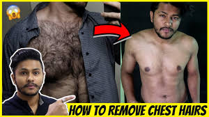 Stir until it forms a thick, smooth paste. How To Remove Chest Hairs Basic Tips For Removing Full Body Hairs Men Women Youtube
