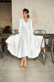 Minimalist Wedding Dress Modern Bridal Gown Reception Etsy Shower Dress For Bride Minimalist Wedding Dresses Modern Bridal Gowns