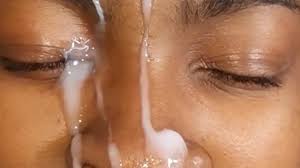 HUGE BUKKAKE ON EBONY - XNXX.COM