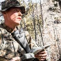 U.S. Marine Corps Sgt. Andrew T. Borseth with Combat