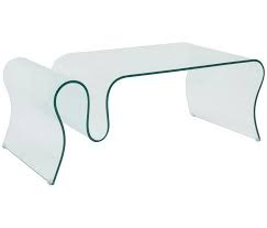 It complements the glass tabletop and makes the curved base pop even more. Clear Bent Glass Coffee Table 1 2 Inch Thick