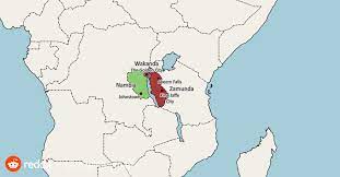 Zamunda is a genus of crickets in the subfamily podoscirtinae and tribe aphonoidini. Jungle Maps Map Of Zamunda Africa