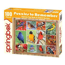 We did not find results for: Springbok Alzheimer Dementia Jigsaw Puzzles Songbirds 100 Piece Jigsaw Puzzle Large 23 5 Inches By 18 Inches Puzzle Made In Usa Extra Large Easy Grip Pieces Walmart Canada