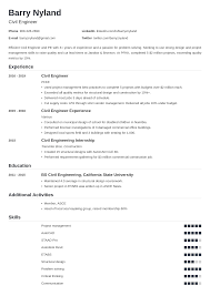 civil engineer resume sample20+