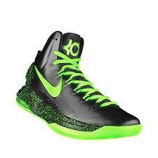 Black And Green Nike Basketball Shoes Access Denied Kd Shoes Girls Basketball Shoes Kid Shoes