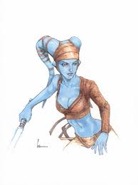 Star Wars Aayla Secura By Kenneth Rocafort Star Wars Characters Pictures Star Wars Art Star Wars Drawings