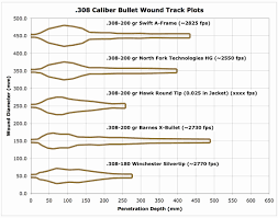 Ballistics Chart For 308 25 06 Bullet Trajectory Chart 270