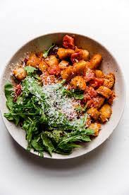 cauliflower gnocchi with bruschetta sauce and the modern proper recipe easy skillet dinner gnocchi recipes gnocchi