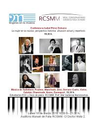 Conservatoire royal supérieur de musique de madrid (fr); Vmujeresenlasaulas Rcsmm Mujeres En La Musica