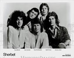 Press Photo Sherbet, Music Group