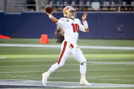 49ers head coach kyle shanahan made a decision to bench quarterback jimmy garoppolo at halftime of the team's week 5 blowout loss to the miami dolphins. San Francisco 49ers It Would Take A First Round Pick For Niners To Listen Offers For Jimmy Garoppolo Niners Nation