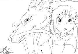About spirited away colouring page. Pin On Drawings Skye