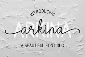Easily convert to svg vector files with one click. Arkina Duo Font By Sibelumpagi Studio Creative Fabrica Sans Serif Fonts Serif Fonts Script Fonts