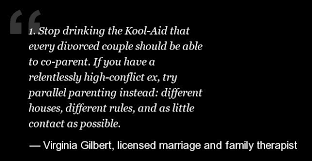 Being married to you all those years taught your ex quite a bit about how to rile you up. Narcissist Ex How To Co Parent With A High Conflict Ex According To Experts Huffpost