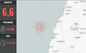 Hoy es día de ayudar! Un Fuerte Sismo De Magnitud 6 6 Sacude Chile Noticias Agencia Peruana De Noticias Andina