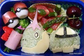 4 Totally Creative Use Of Asparagus Asparagus Used To Make Part Of A Pokemon Asparagus As Part Of A Bento Box W Yummy Lunches Yummy Lunch Box Bento Box