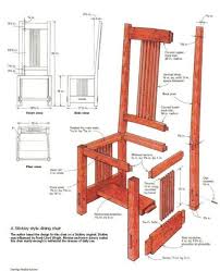 Arts And Crafts Dining Chair Startwoodworking Com Chair Woodworking Plans Woodworking Furniture Plans Wood Furniture Design
