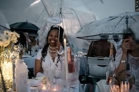 Here today and gone tomorrow, no two menus are ever the same, creating a. Diner En Blanc 2019 5 000 People In White Brave An Epic Rainstorm At The Secret Dinner Party