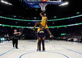 Lebron finished with 38 points, 8 rebounds and 5 assists and won the individual battle between him and… Oddsmaker Sets Pacers Paul George As Slam Dunk Contest Favorite Sports Illustrated
