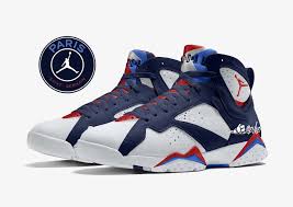 Air jordan 4 retro university blue. Air Jordan 7 Psg Cz0789 105 Release Date Will Be Added To Jordan Brands Paris Saint Germain Collection During The Spring 2021 Season