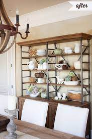 How To Decorate Shelves For Fall Or Anytime Really Bookcase Decor Decor Decorating Top Of Bookshelf