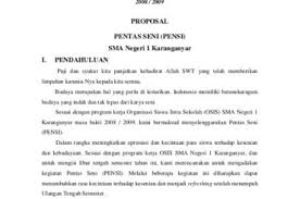 Terkadang, seni bisa membuat seorang penikmatnya merasakan suatu kebahagiaan dan kepuasan diri. Contoh Proposal Kegiatan Pameran Seni Rupa Di Sekolah Aneka Macam Contoh