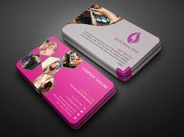Pink and brown beauty creative business card. Spa Beauty Salon Business Card On Behance Salon Business Cards Beauty Salon Business Cards Salon Business Cards Design