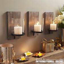 Wooden candle holders & accessories. Architecture Decoration 7 Creative Recycle Ideas For Home Decoration
