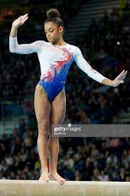 Elle était venue à ces championnats avec l'idée de. Melanie De Jesus Dos Santos During The European Women S And Men S Gymnastics Championships Artistic Gymnastics Olympic Gymnastics