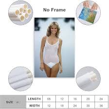 Amazon.com: Cheryl Tiegs - Póster de retrato artístico de modelo sexy,  póster de habitación, 3 póster de pared, impresión en lienzo, sala de  estar, ...