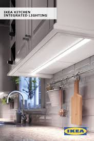 Late Night Snacking Just Got Easier With Integrated Kitchen Lighting The Ikea Urshult Lamp Provides A Small Focus Kitchen Remodel Kitchen Design Ikea Kitchen