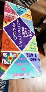17 Creative Painted Beer Pong Table Ideas Beer Pong Table Diy Beer Pong Table Painted Diy Beer Pong Table