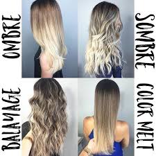 Ombre Drastic Change From Dark To Light Sombre More Blended Subtle Change From Dark To Light Dark To Light Hair Color Melting Hair Hair Color Formulas